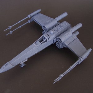 Star Wars Xwing STL File for 3D Printing