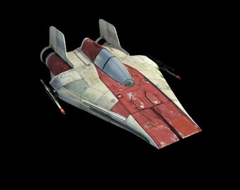 Star Wars A-Wing STL File for 3D Printing