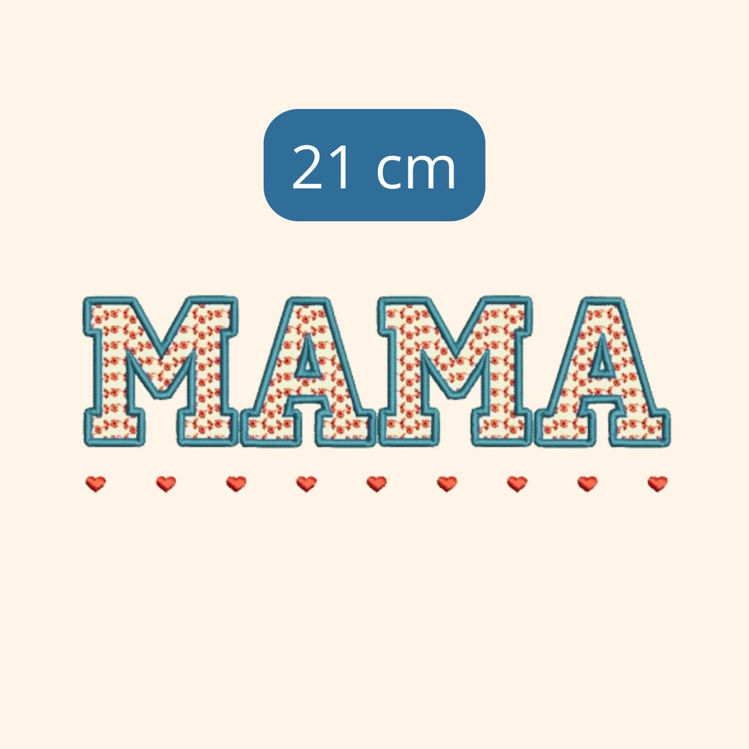Mama Nature Machine Embroidery Design, Cute Gift, 1 Size, Run and Satin