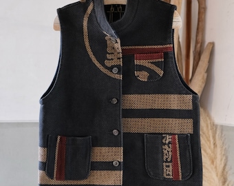 Vintage Japanese fire brigade Vest