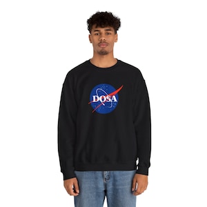 DOSA (NASA PARODY) Classic Unisex Crewneck Sweatshirt, Indian, Pakistani, Eelam, Srilankan, Desi Clothes, South Indian, Cusine, Indian food