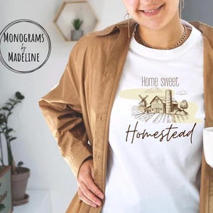 Home Sweet Homestead PNG | Rustic Farmhouse Sublimation Design | Country Life Digital Download