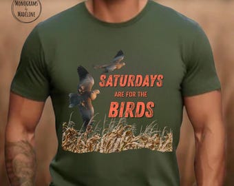 Dove Hunting T-Shirt | Saturdays Are for the Birds | Gildan Softstyle Hunting Tee | Dove Season Shirt