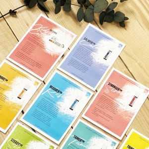 Oliekaarten "doTERRA Kids Collectie" | Adviseur Accessoires | doTERRA Zakelijk | waterdicht speciaal materiaal