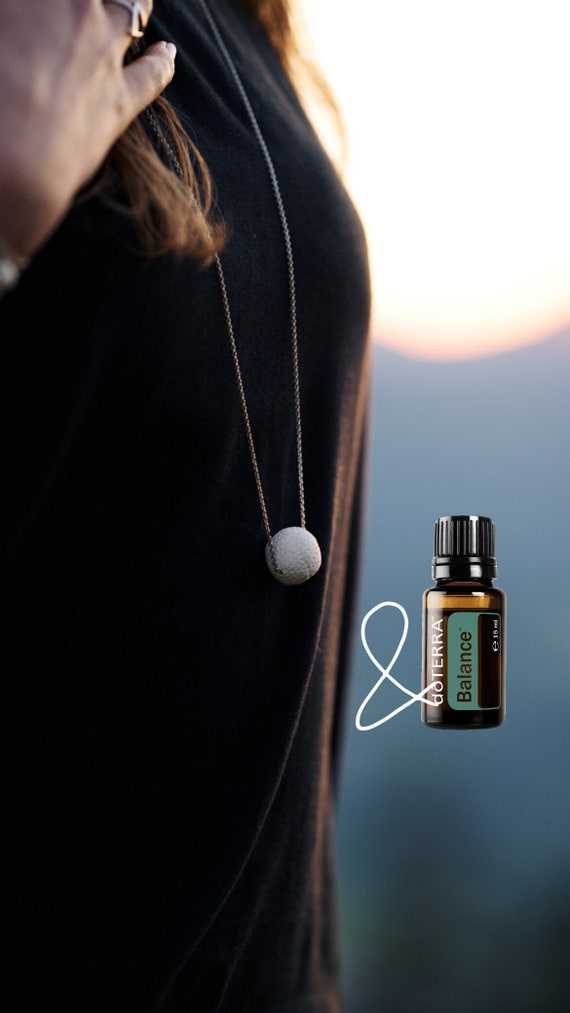 Essential oil necklace doterra outlet