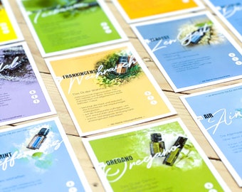 Öl Karten "Die Hausapotheke –10 ätherische Öle für den Alltag" | Berater Zubehör | doTERRA Business