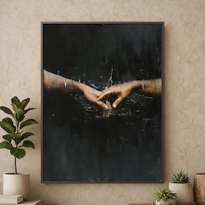 Dark Academia-muurdecoratie - Sfeervolle kunstprints, gotisch esthetisch decor, uniek vintage canvaskunstwerk voor eclectische stijl voor een griezelig huis afbeelding 2