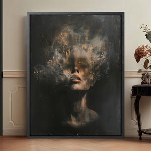 Moody Victorian Art Print: Dark Academia, Vintage Romantic Decor