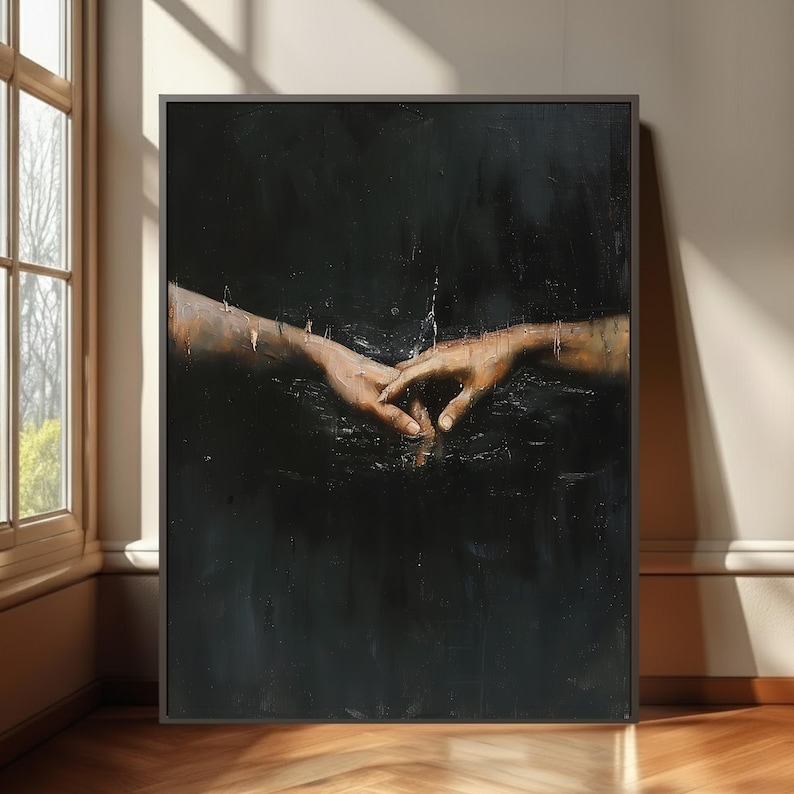 Dark Academia-muurdecoratie - Sfeervolle kunstprints, gotisch esthetisch decor, uniek vintage canvaskunstwerk voor eclectische stijl voor een griezelig huis afbeelding 6