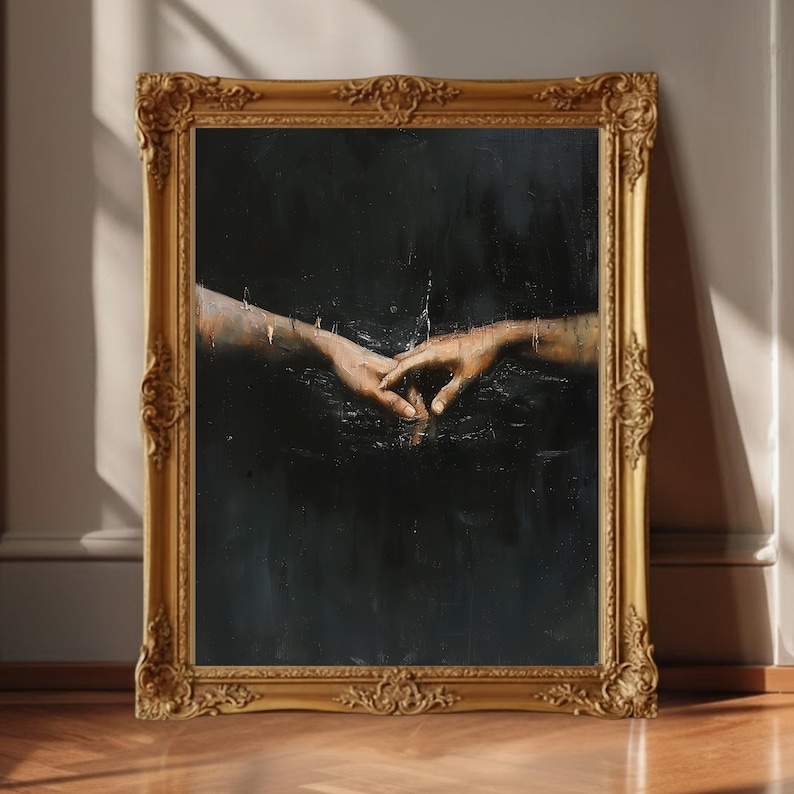 Dark Academia-muurdecoratie - Sfeervolle kunstprints, gotisch esthetisch decor, uniek vintage canvaskunstwerk voor eclectische stijl voor een griezelig huis afbeelding 13