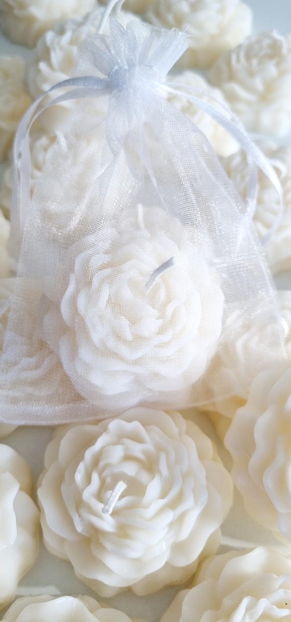 Fondants ou bougie parfumés artisanaux en forme d'étoile et de fleur | Une touche aromatique pour votre intérieur