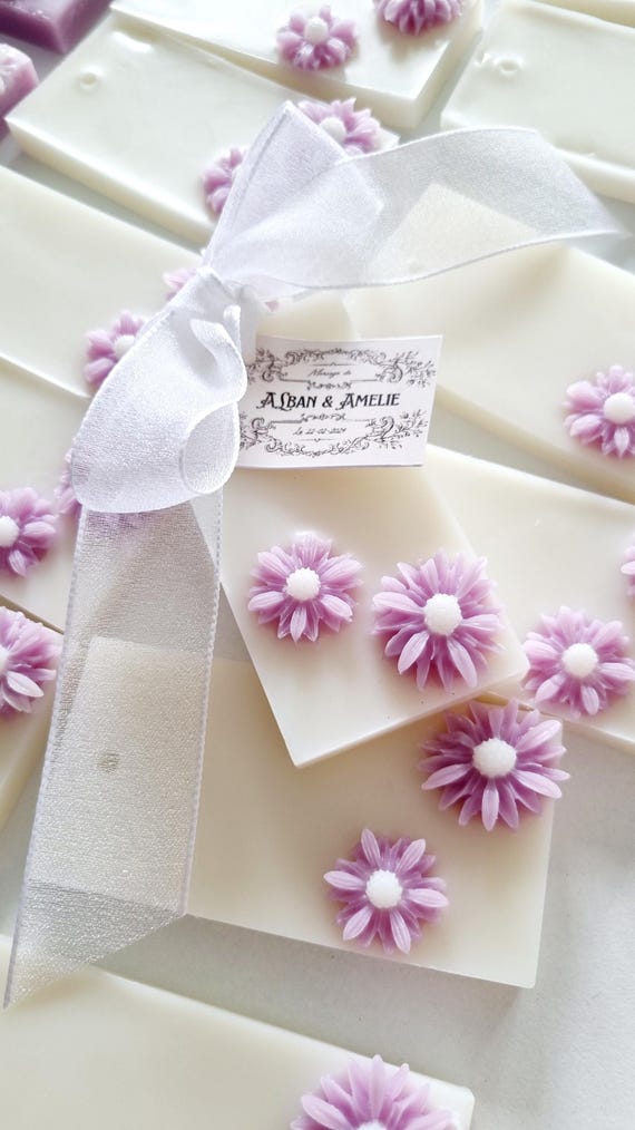 Pendants/Fondants Parfumés en cire de coco - Cadeaux d'Invités Elégants pour Mariages et Evénements