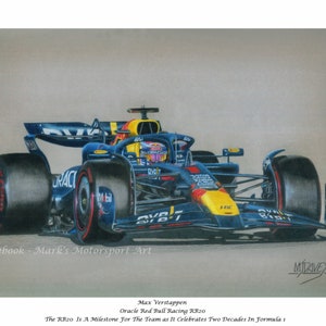 Max Verstappen in his Red Bull RB20 (2024)