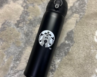 Starbucks Branded Stainless Steel Flasks – Premium Coffee Lover's Travel Mug, Insulated Tumbler, Gift for Caffeine Enthusiasts