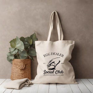 Sac fourre-tout cool poulets, sac à provisions graphique drôle ferme animaux de la ferme, sac fourre-tout réutilisable, sacs écologiques réutilisables, cadeau pour amis