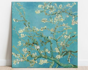 Van Gogh Almond Blossom Canvas Print: Floral Wall Art