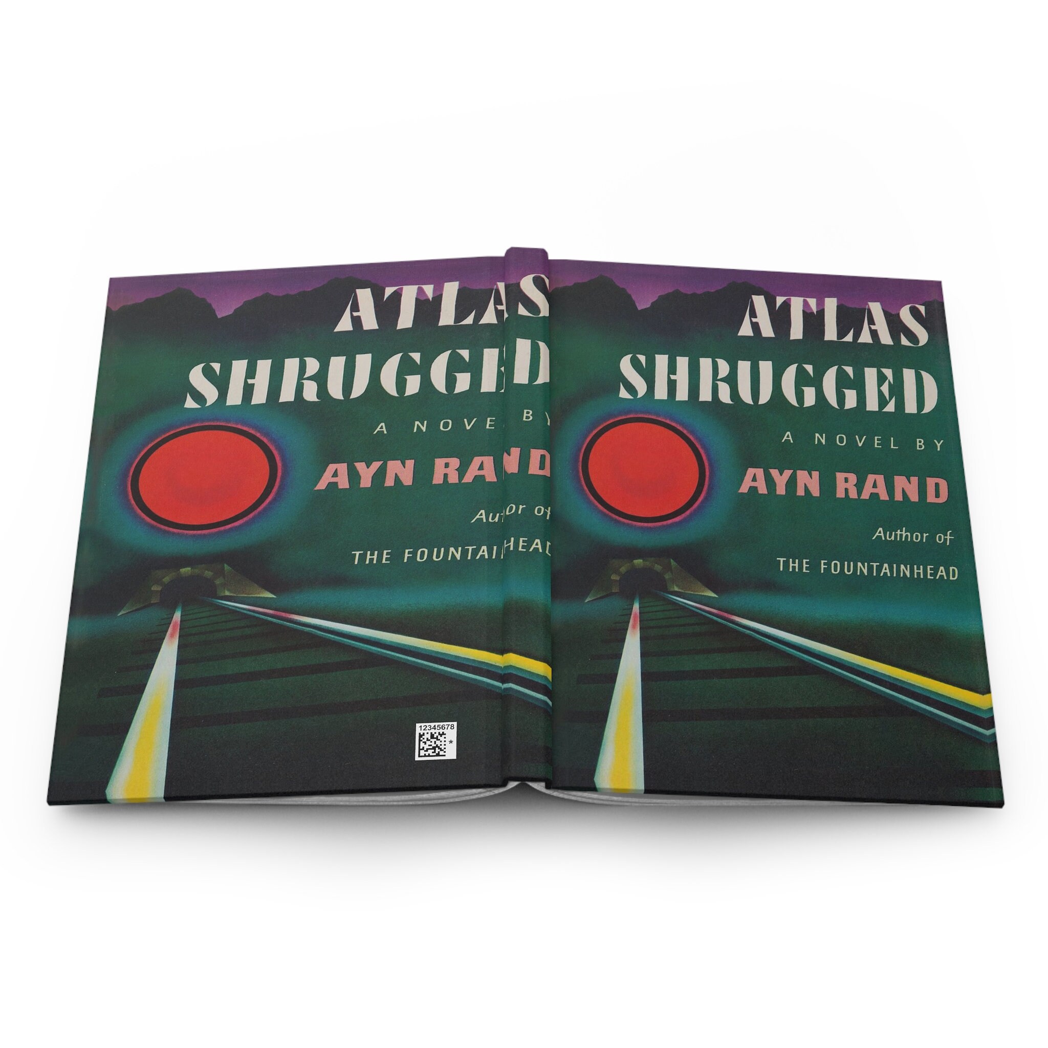 アイン・ランドの『肩をすくめるアトラス』ノートブック、ブック