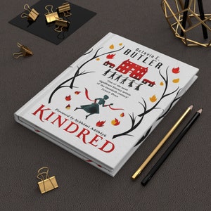 Octavia E. Butler&#39;s Kindred Notebook, Book Journal, Hardcover Notebook, Book Lover Gift, Bookish Gifts