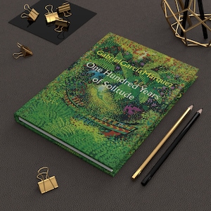 Gabriel Garcia Marquez&#39;s One Hundred Years of Solitude Journal Notebook, Book Journal, Hardcover Notebook, Book Lover Gift, Bookish Gifts