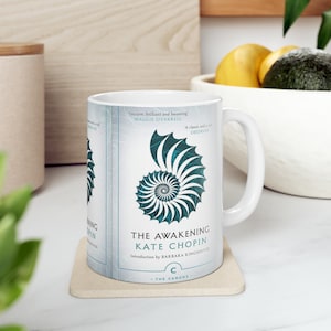 Kate Chopin&#39;s The Awakening Coffee Mug, Book Mugs, Coffee Cup, Ceramic Mug, Book Lover Gift