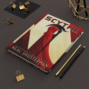 Neal Shusterman&#39;s Scythe Journal Notebook, Book Journal, Hardcover Notebook, Book Lover Gift, Bookish Gifts
