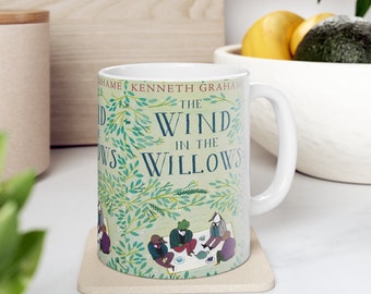Kenneth Grahame's The Wind in the Willows Coffee Mug, Book Mugs, Coffee Cup, Ceramic Mug, Book Lover Gift