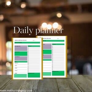 Printable To Do List | Daily, weekly to-do pdf planner checklist | A4 and Us letter size print at home task checklist, organizer list