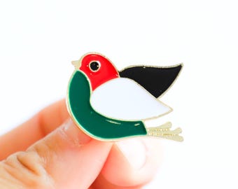 Palestine Enamel Pin: Gaza Solidarity, Watermelon Resistance Badge,Activist Gift