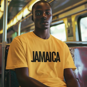 Jamaica Vibes Iconic Logo Mens Tee