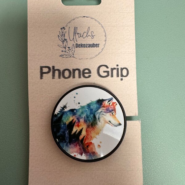 Phone Grip Handyhalter Wolf