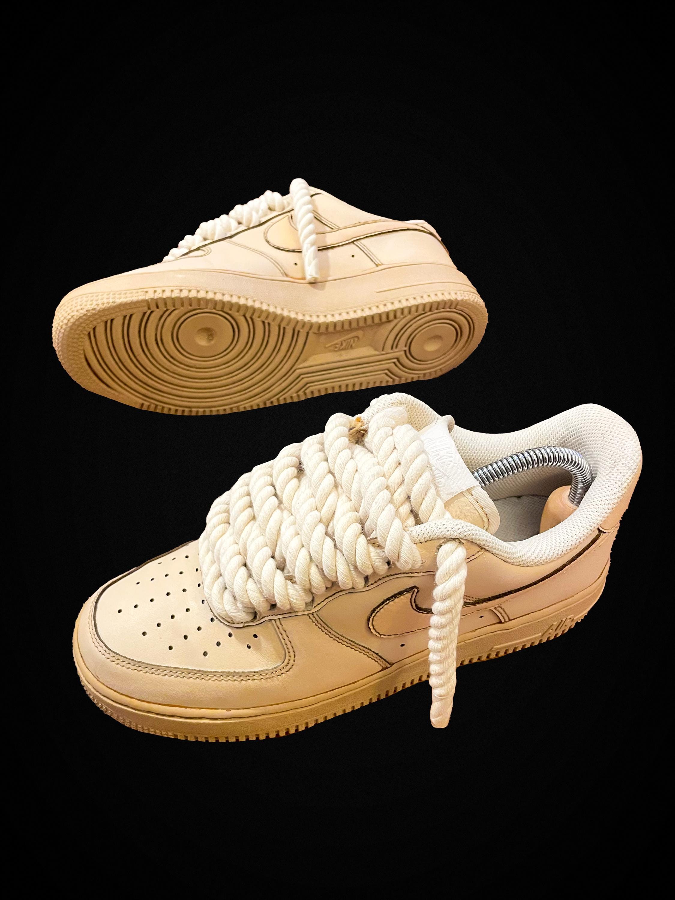 NIKE エアフォース1 ロープフォース ナイキ エアフォースワン 26 5cm ロープカスタム ROPE AF1