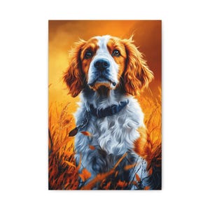 Cocker Spaniel canvas print wall art poster print, home living room kitchen decor dog lovers gift