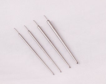 Threadless Insertion Pin, Easy Jewelry Insertion Tool, Titanium Pin, Flat Back Post Tracker, 20g 18g 16g 14g Piercing Tools ,Piercing Tapers