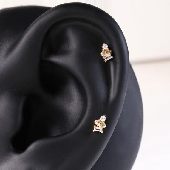 0.2~4カラット モアッサナイトイヤリング レディース メンズ D カラー VVS1 クラリティ ブリリアントラボ人工ダイヤモンド モアッサナイトス PAVOI 14K リアルゴールドスタッド モアッサナイトイヤリング