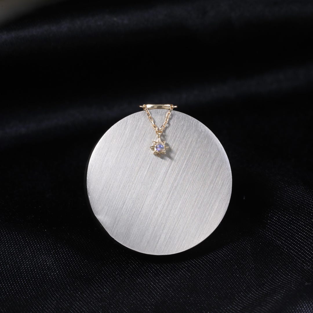 14K Solid Gold Moonstone Chain Dangle Stud, Moonstone Star Drop Earring, Dainty Celestial Jewelry, Christmas Gift for Her, Holiday Sale - Etsy Japan