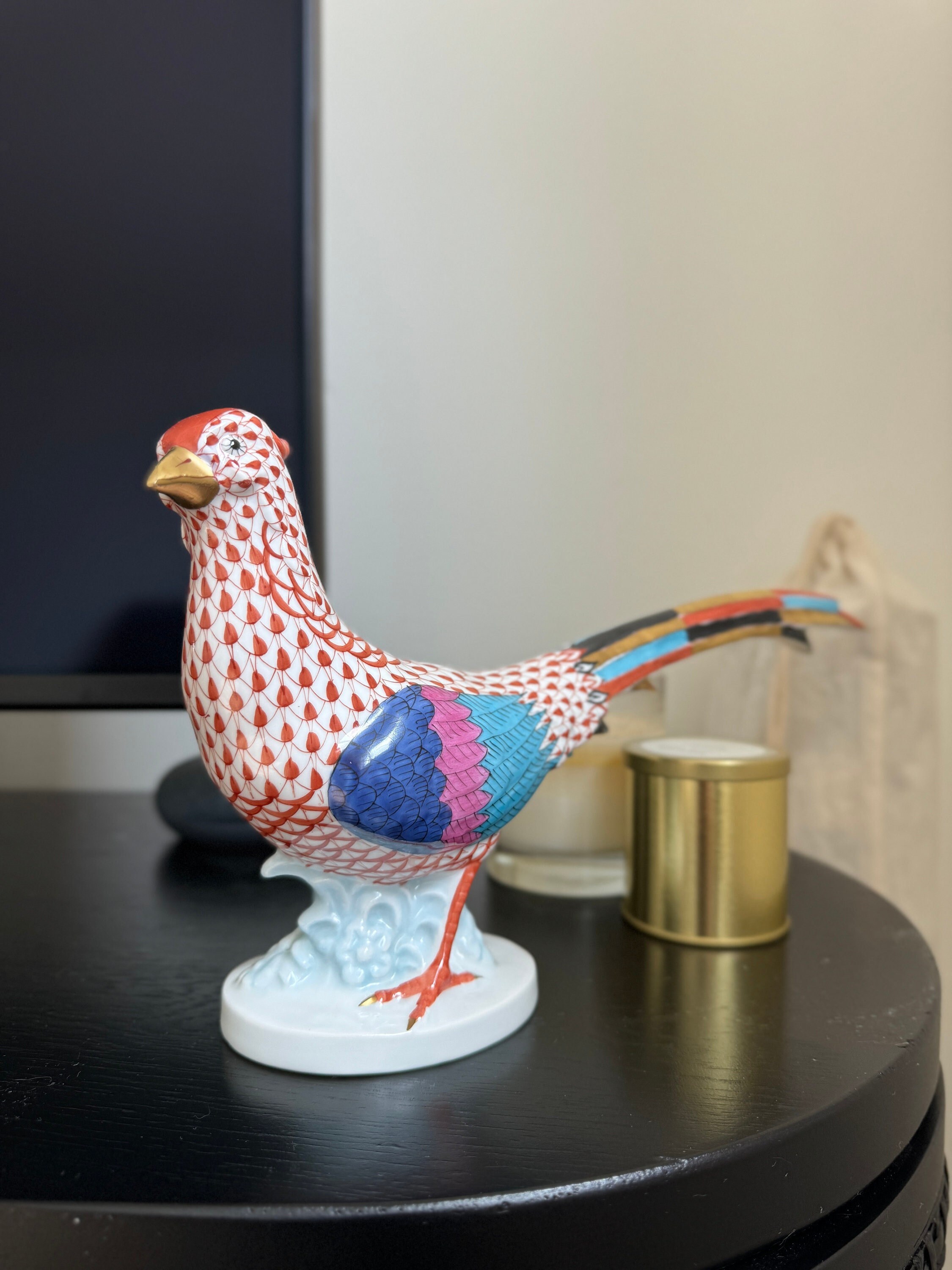 Herend フェザン 磁器置物 Herend フェザン 磁器置物 Herend Porcelain