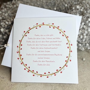 Danke, dass es dich gibt, fertige Hochzeitskarte, vorformulierte Karten zur Trauung, fertige Hochzeitskarten mit oder ohne Grußtext