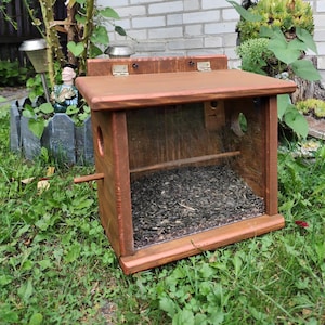 Bird Feeder, Squirrel Proof, Pigeon Proof, Hanging Bird Feeder, Bird Watching, Seed Feeder, Bunker-type feeder