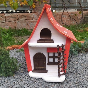 VidaXL 4 Casette Scoiattoli In Legno - Mangiatoia Da Esterno Per Animali Selvatici - Foto 7