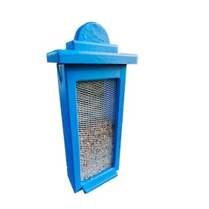 Bird feeder, Wooden feeder, Hanging feeder, Garden decor, Bunker feeder, Seed feeder, Funky Bird Feeder, Bird therapy, Bird watching