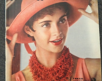 Magazine Elle. Juillet 1955