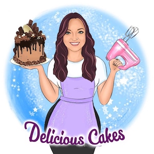 Diseño de logotipo de chef personalizado / Marca de restaurante de dibujos animados / Arte de logotipo de panadería / Logotipo comercial personalizado / Logotipo de cocina profesional