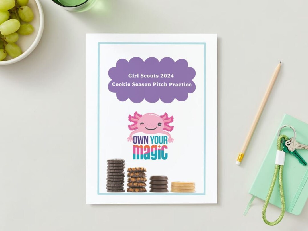 Girl Scout Cookie Sales Pitch Activity Guide Etsy