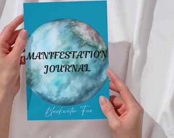 Printable Manifestation Journal, Abundance Planner, Self-Improvement Guide (PDF)