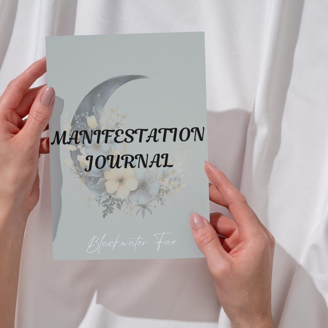 Printable Manifestation Journal, Abundance Planner, Self-improvement ...