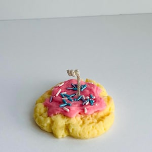 Sugar Cookie Candle: Vanilla Scented Soy Wax Dessert Candle