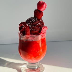 Kerze, Speisekerze, Duftkerze, Eiscremekerze, Eiscreme, Sojakerze, Dessertkerzen, Geburtstagskerzen, Geschenk, Dekoration