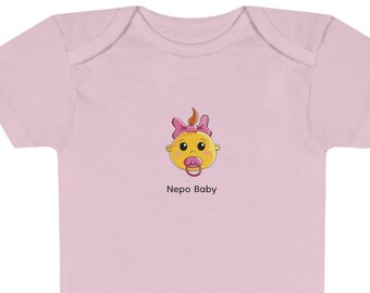 Nepo Baby girl Short Sleeve Onesie®