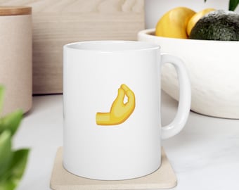 Italian hand gesture 11oz White Ceramic Mug
