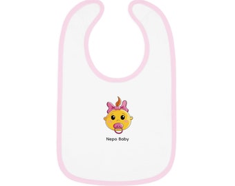 Nepo Baby girl Bib